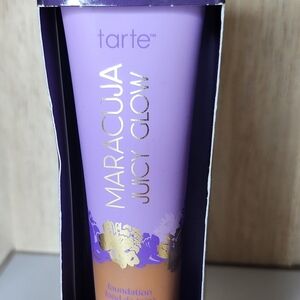Tarte Maracuja Juicy Glow Foundation - Lavender and Gold